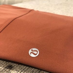 Lululemon Align Pant 28” Rusty Burnt Orange size 4